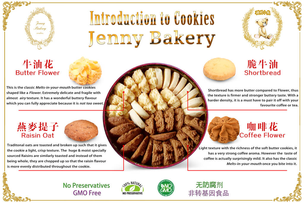 Introduction to Jenny Bakery 4Mix Butter Cookies